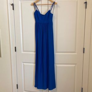Bright blue - maxi dress/gown - size medium